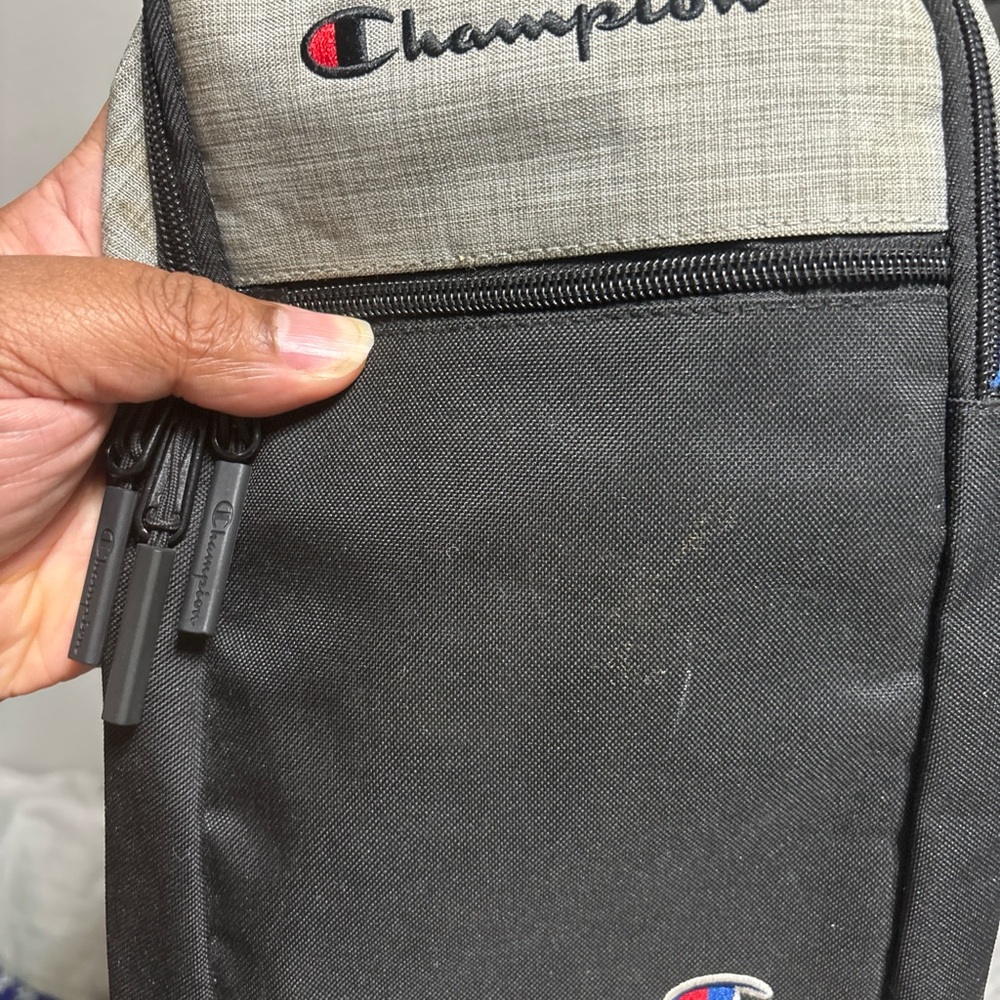 Champion Black and Tan Men's Backpack